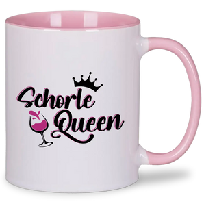 Schorle Queen - Tasse #farbe_rosa