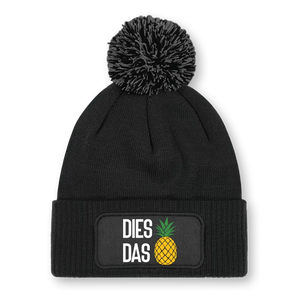 Dies Das Ananas - Beanie mit Bommel 