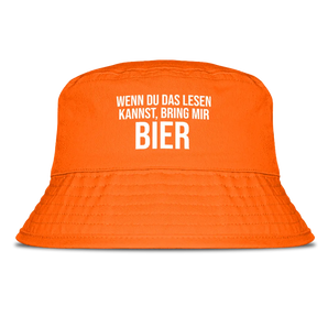 Bring mir Bier - Fischerhut #farbe_orange