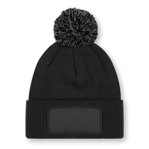 Beanie mit Bommel 