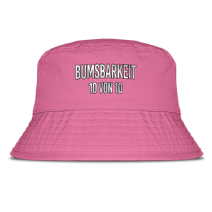 Bumsbarkeit 10 von 10 Fischerhut #farbe_pink