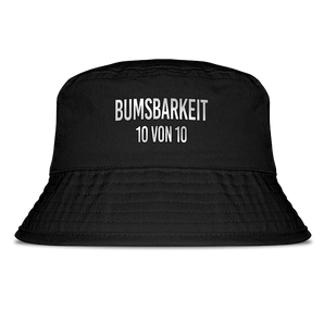 Bumsbarkeit 10 von 10 Fischerhut #farbe_black