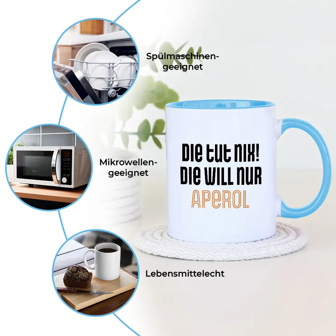 Die Tut Nix Die Will Nur Tanzen Sweatshirt - Lustiges Tanzmotiv