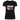 Wenn du das lesen kannst, bring mir Wein  - Damen T-Shirt Farbe Schwarz