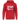 Wenn du das lesen kannst, bring mir Wein  - Unisex Kapuzenpullover Hoodie Farbe Rot