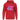 Ich hab ein Delfin  - Unisex Kapuzenpullover Hoodie Farbe Rot