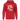 Endlich mal wieder normale Leute!  - Unisex Kapuzenpullover Hoodie Farbe Rot