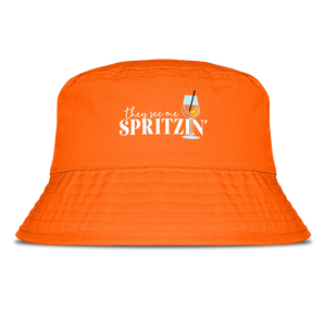 They see me spritzin - Fischerhut #farbe_orange