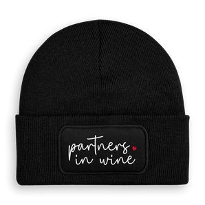 Partners in wine - Beanie #farbe_schwarz