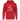 Kein Alkohol ist auch keine Lösung!  - Unisex Kapuzenpullover Hoodie Farbe Rot
