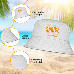 Spritz is always the answer - Fischerhut #farbe_white