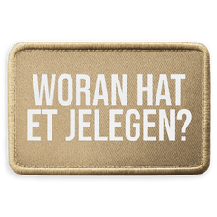 Woran hat et jelegen - Patch