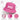 Geiler Typ mit Glatze - Fischerhut #farbe_pink