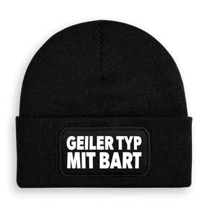 Geiler Typ mit Bart - Beanie #farbe_schwarz