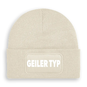 Geiler Typ - Beanie #farbe_beige