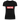 Hacke  - Damen T-Shirt Farbe Schwarz
