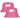 Hacke Dicht - 2er Set Fischerhut #farbe_pink