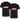 Hacke Dicht 2er Set - Herren T-Shirt Farbe Schwarz