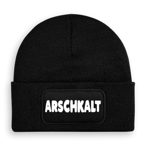 Arschkalt - Beanie #farbe_schwarz