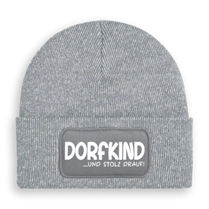 Dorfkind - Beanie #farbe_grau-meliert