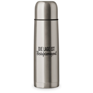 Die Lage ist besäufniserregend - Thermosflasche