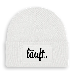 Läuft - Beanie #farbe_weiss