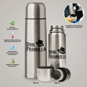 Don Promillo - Thermosflasche