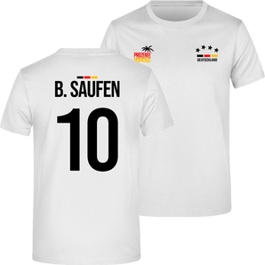 B. Saufen - Deutschland T-Shirt