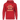 Denk dran wenn wir verhaftet werden...  - Unisex Kapuzenpullover Hoodie Farbe Rot