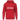 Less thinking. More drinking  - Unisex Kapuzenpullover Hoodie Farbe Rot