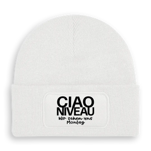 Ciao Niveau - Beanie #farbe_weiss