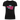Mehr Promille als IQ  - Damen T-Shirt Farbe Schwarz