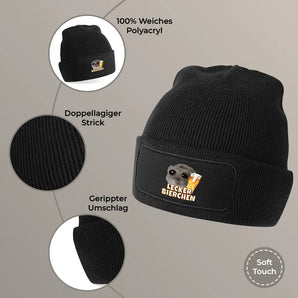 Lecker Bierchen - Beanie #farbe_schwarz