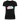 Hast du saufen mal probiert?  - Damen T-Shirt Farbe Schwarz