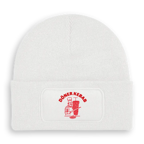 Döner Kebab - Beanie #farbe_weiss