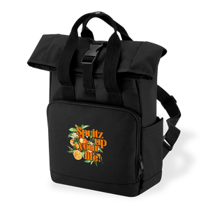 Spritz up your life! - Mini Rolltop-Rucksack