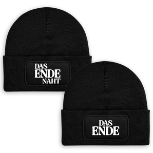 Das Ende naht Set - Beanie #farbe_schwarz