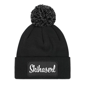 Skihaserl - Beanie mit Bommel