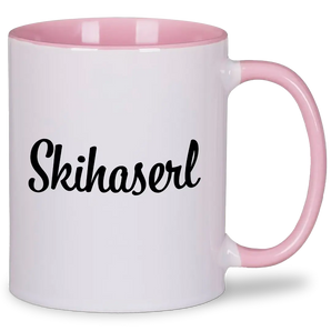 Skihaserl - Tasse #farbe_rosa