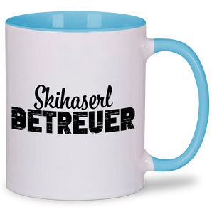 Skihaserl Betreuer - Tasse #farbe_blau