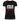 Apres-Ski Status besoffen  - Damen T-Shirt Farbe Schwarz