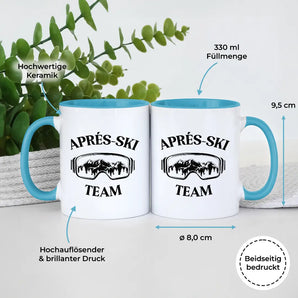 Aprés-Ski Team - Tasse #farbe_blau