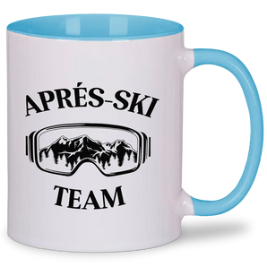 Aprés-Ski Team - Tasse #farbe_blau