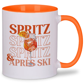 Spritz and Aprés-Ski - Tasse #farbe_orange