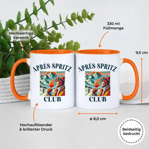 Aprés-Spritz Club Man - Tasse #farbe_orange