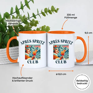 Aprés-Spritz Club Women - Tasse #farbe_orange