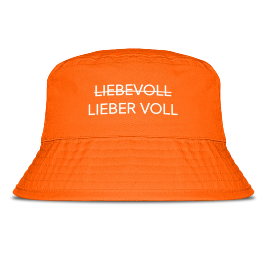 Lieber Voll - Fischerhut #farbe_orange