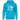 Blau wie das Meer und voll wie der Strand  - Unisex Kapuzenpullover Hoodie Farbe Blau