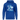 Blau wie das Meer und voll wie der Strand  - Unisex Kapuzenpullover Hoodie Farbe Blau