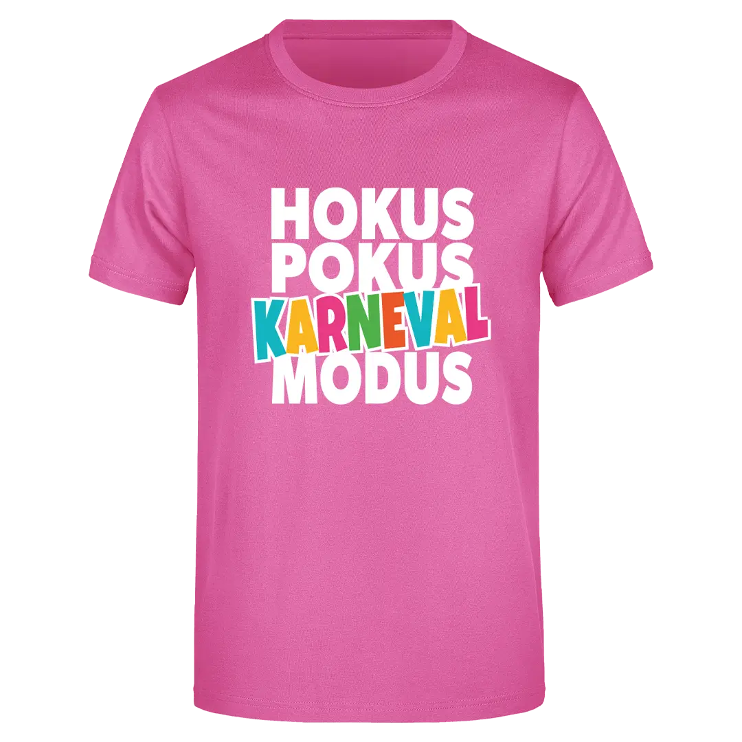 Maglietta HOKUS POKUS Fick Dich MODUS – T-shirt Divertente Con Frase, Uomo, Cotone, Vari Colori